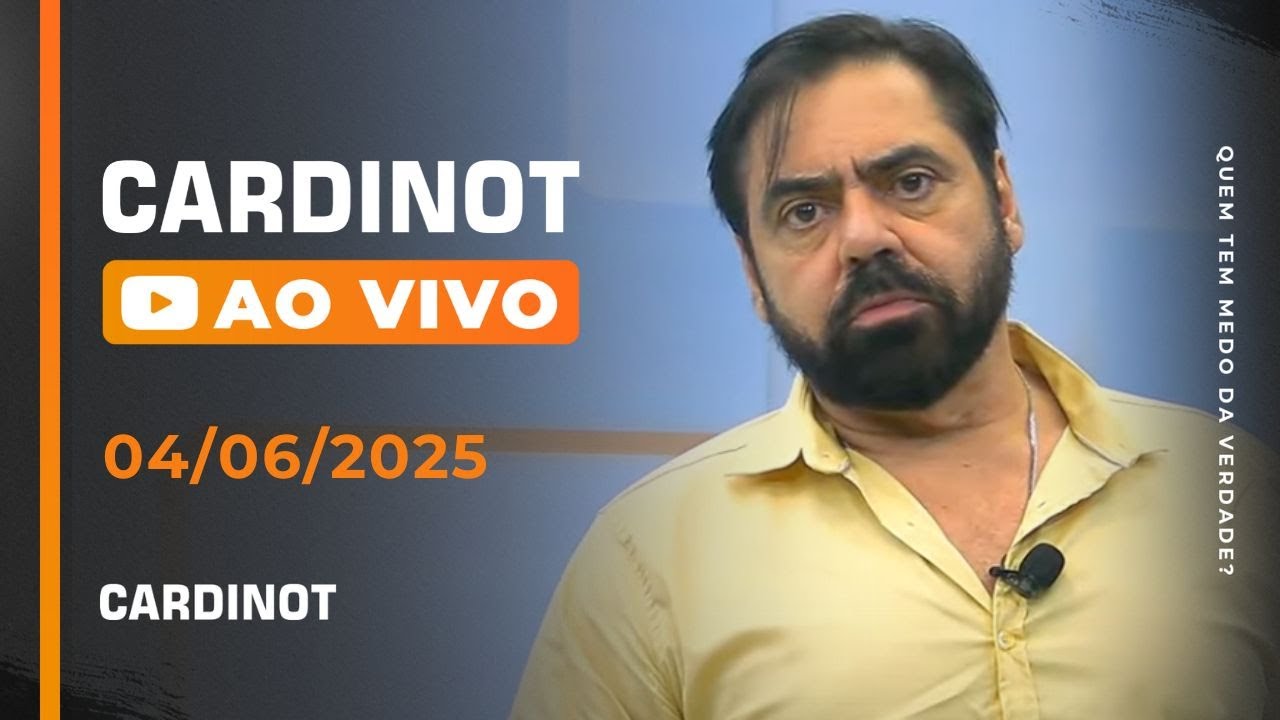 CARDINOT AO VIVO - 04/06/2025