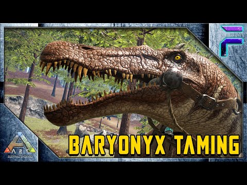 GOT LUCKY! BARYONYX TAMING- Ark: Survival Evolved