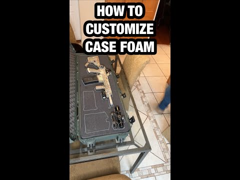 HOW TO CUSTOMIZE FOAM #shorts