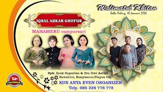Download lagu LIVE KHITANAN IQBAL ARKAB GHOFUR * KUN ANTA EVEN ORGANIZER* MAHAMERU CAMPURSARI mp3