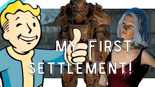 Setting Up A Settlement! First time playing Fall out 4