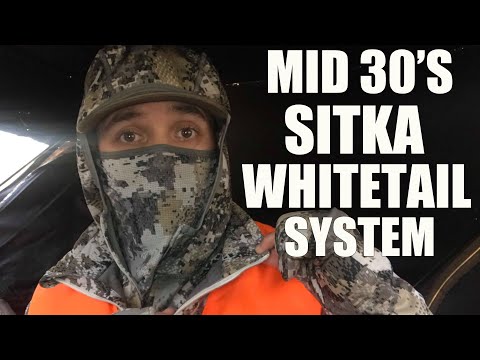 Mid 30’s SITKA Whitetail System