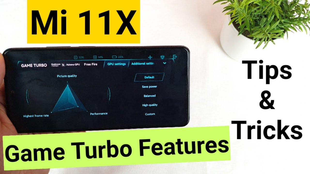 Mi 11X game turbo tips & tricks indepth review