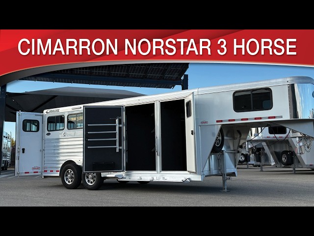 Preview image of Cimarron Norstar 3 Horse Gooseneck youtube video