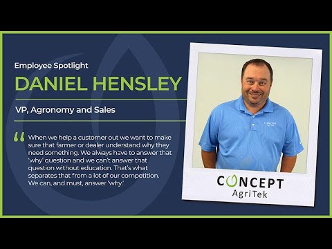 Meet Daniel Hensley, Vice President of Agronomy and Sales
