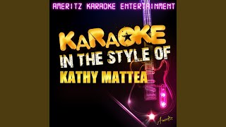 Life as We Knew It (Karaoke Version)