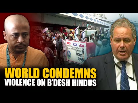 Atrocities on minorities in B’desh and arrest of Hindu priest spark global outrage