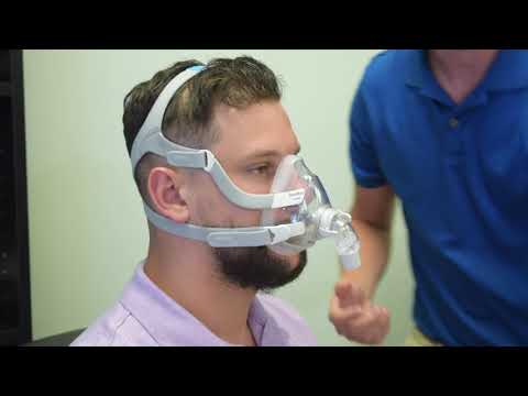 Fitting a Full Face Mask - ResMed AirFit F20