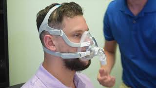 Fitting a Full Face Mask - ResMed AirFit F20