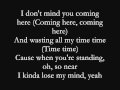 Faber Drive - Just What I Needed Lyrics 
