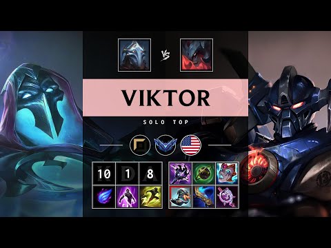 Viktor Top vs Aatrox - NA Diamond Patch 25.19