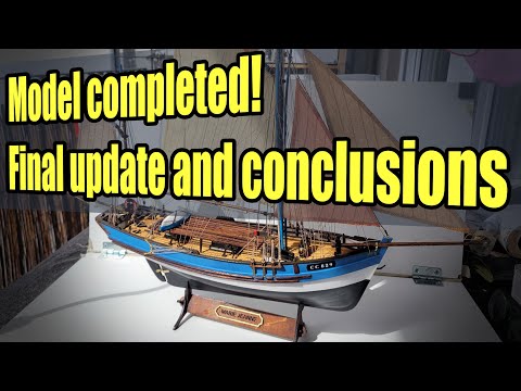I finished building the Marie-Jeanne!