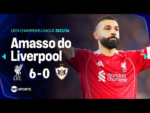 Gols e lances de Liverpool x Qarabag