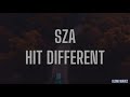 SZA Hit Different Slowed Reverb Bass Boosted