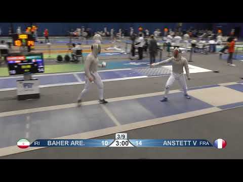 2021 Budapest Mens Sabre Team T5 8 IRI vs FRA