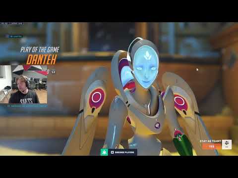 ECHO OP! TOP 500 ECHO! POTG! DANTEH ECHO GAMEPLAY OVERWATCH 2 SEASON 15 TOP 500