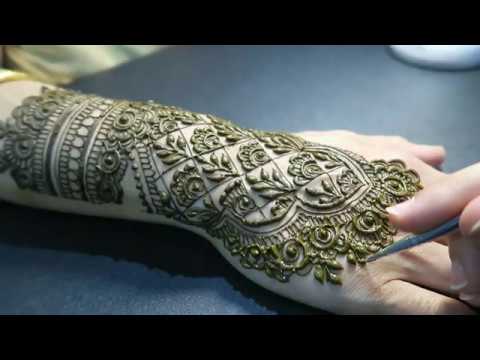 Henna Mehndi Design Tutorial | Mehndi by Mubina