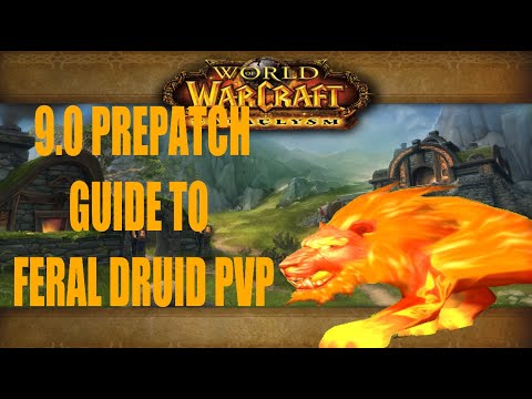 9 0 PREPATCH TALENT GUIDE TO FERAL DRUID PVP