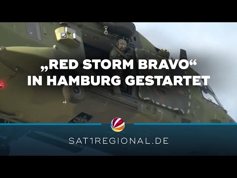 Bundeswehr-Großübung „Red Storm Bravo“ in Hamburg gestartet