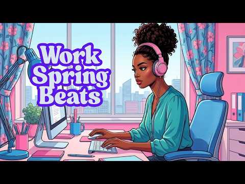Work Spring Beats | Chill LoFi Music for Focus, Flow & Fresh Productivity
