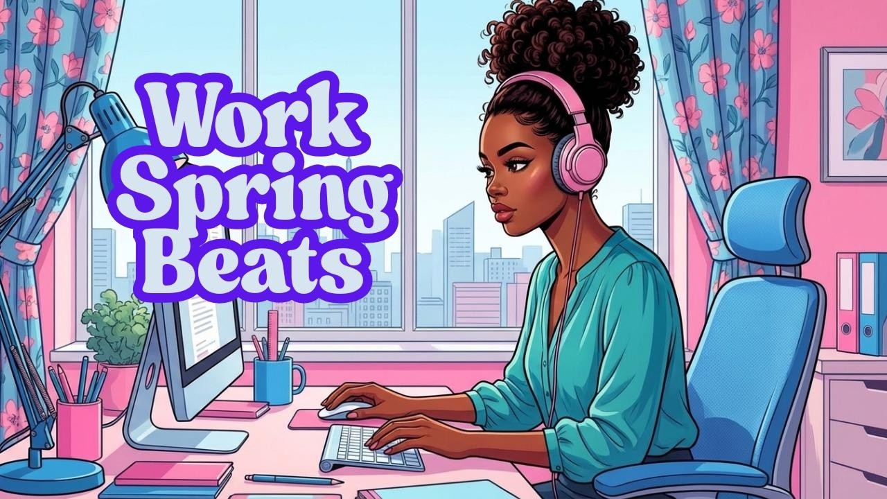 Work Spring Beats | Chill LoFi Music for Focus, Flow & Fresh Productivity