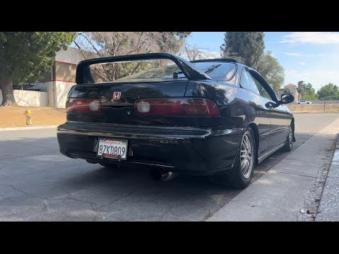Acura integra DC sports headers sound clip