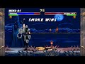 UMK3 Ultimate Cup Hack Gameplay Dark Gray Human Smoke