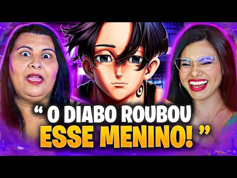 A devout mother reacts to Mikey in the dark! 😱 ♪ Mikey's rant | Dark Future | AniRap