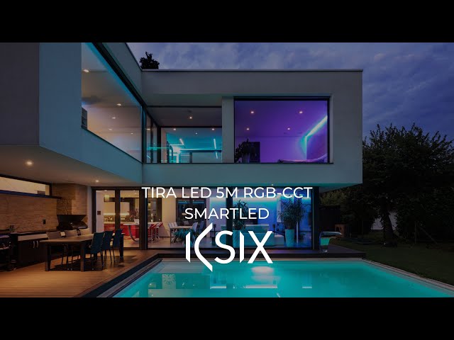 Ksix SmartLED Striscia LED intelligente RGB-CCT WiFi/Bluetooth 5m + Telecomando video