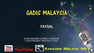 Download lagu KARAOKE- - GADIS MALAYSIA mp3