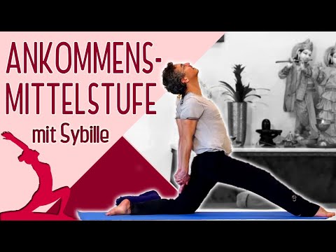 YOGA "Ankommenstunde" Mittelstufe mit Sybille - Yoga Vidya Live 16:30 Uhr 09.04.2021