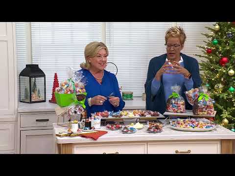 Lindt LINDOR 100-Piece Truffle Mix Assortment In Gift Bags on QVC