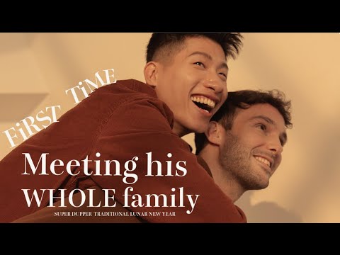 I meet his WHOLE family 第一次帶我的外國男友過新年 【Our Traditional Lunar New Year】 thumnail
