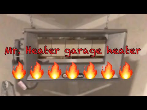 How to install a garage heater