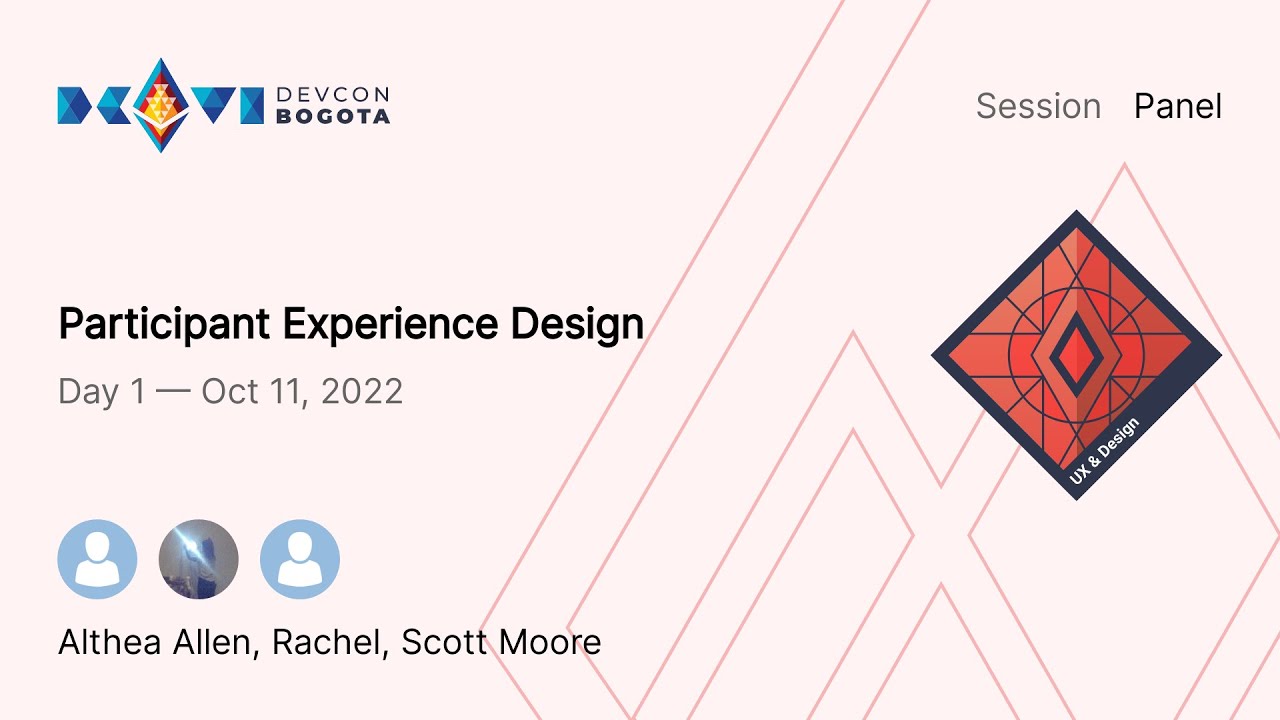 Participant Experience Design preview