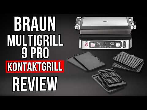The Braun MultiGrill 9 Pro: Better than the Tefal OptiGrill?