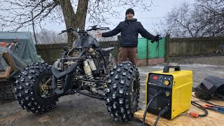 Download lagu I finished making the engine mounts for the ATV, next is the electrical installation [ep 3] mp3