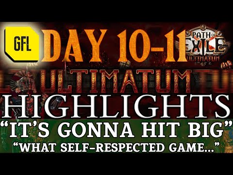Path of Exile 3.14: ULTIMATUM DAY #10-11 Highlights "IT'S GONNA HIT BIG", INCREDIBLE WATCHER'S EYE!