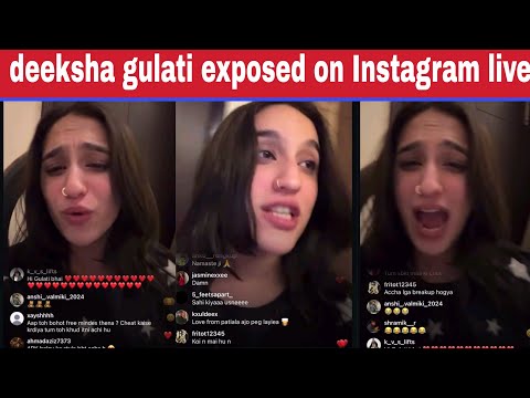 Udit rajput caught cheating on deeksha gulati exposed on Instagram live| Noor Arora