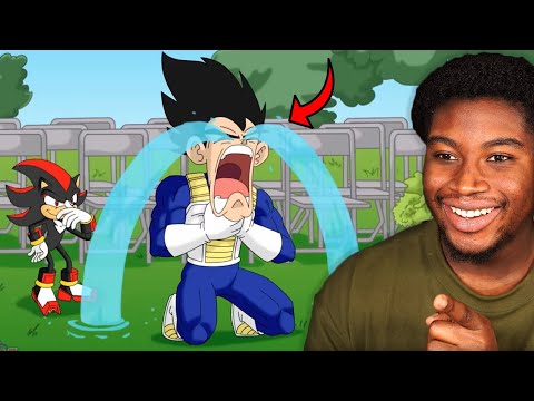 SHADOW VS VEGETA CARTOON BEATBOX BATTLE!