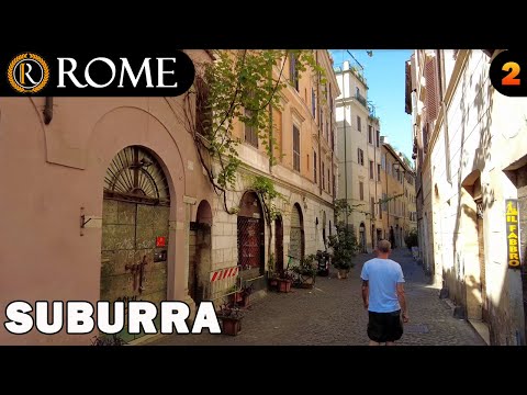 Rome guided tour ➧ Suburra (2) - Via Baccina [4K Ultra HD]