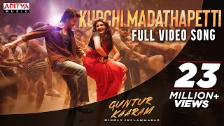 Kurchi Madathapetti (Tamil) Video Song  Guntur Kaa