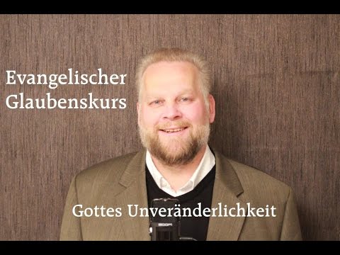 Gottes Unveränderlichkeit