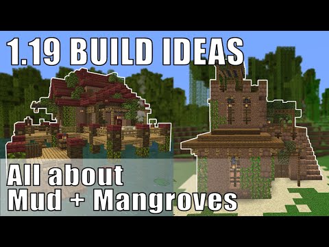 Minecraft Mangrove Build Ideas | All about Mangroves and Mud