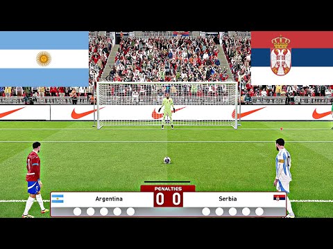 ARGENTINA VS SERBIA FULL PENALTY SHOOTOUT | ARG VS SRB HIGHLIGHTS