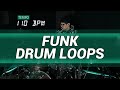 Funk Drum Loop 110 BPM The Hybrid Drummer