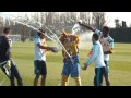 Chelsea FC and Singha celebrates Songkran! - YouTube