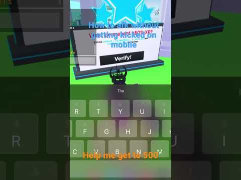 How to afk on mobile without getting kicked #roblox #subscribe #myrestaurant