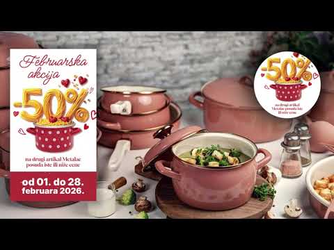 Metalac posuđe februarska akcija