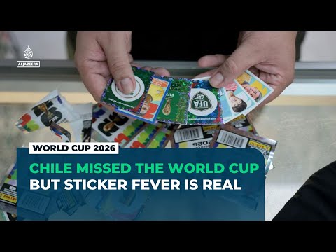 World Cup sticker fever grips Chile despite team's failure to qualify